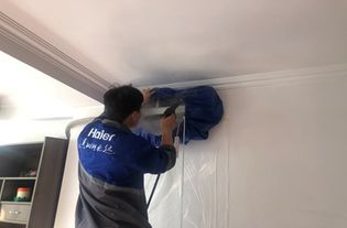 家里空調從買就沒洗過 用了5年洗出小黑蟲